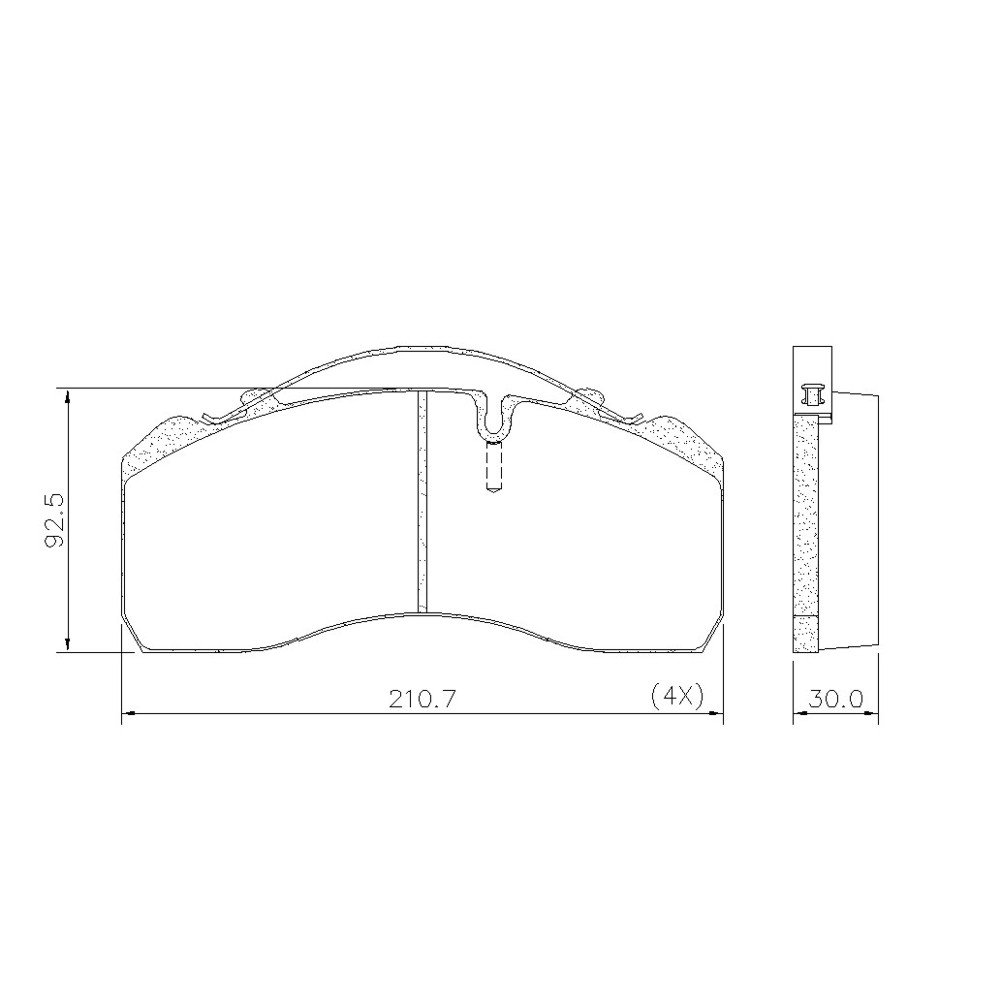 PASTILLA DE FRENO FRAS-LE – PD/120