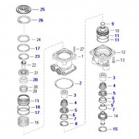 JUEGO REPARACION VALVULA PEDALERA 4613150022