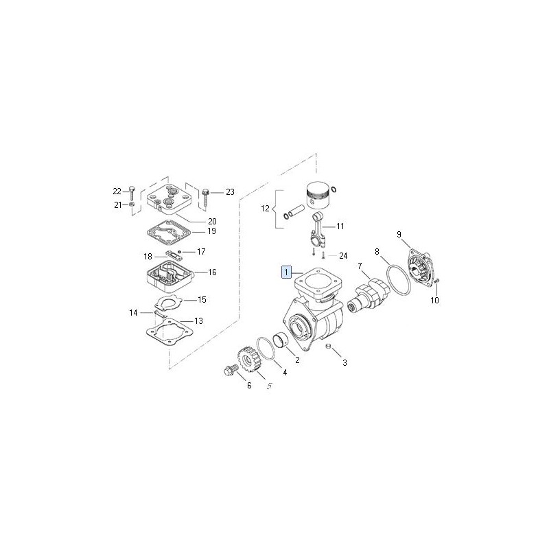 BLOCK DE COMPRESOR 9111530132